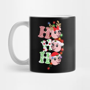 Ho Ho Ho Funny Christmas For Pig Lovers Mug